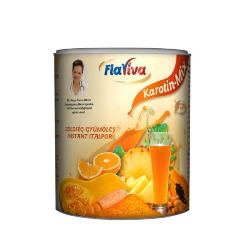 FlaViva Karotin-Mix - 100% zöldség-gyümölcs instant italpor (250g)